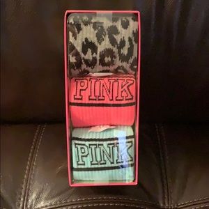 SOLD!! Victoria’s Secret PINK knee high socks